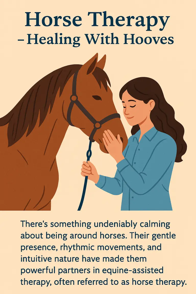 Horse Therapy – Healing With Hooves