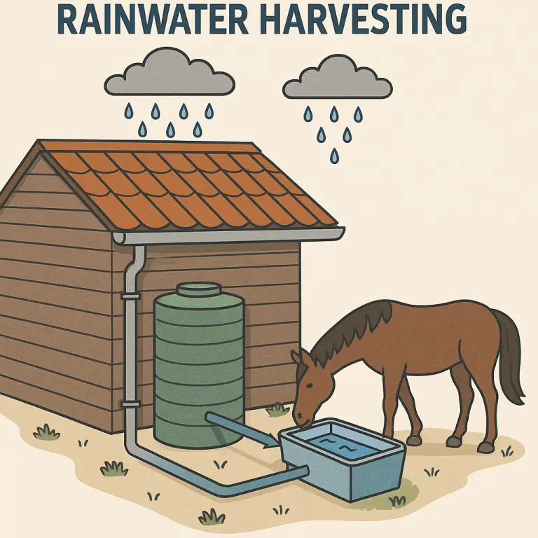 Harnessing Rainwater: Why Harvested Water is Better for Our Horses