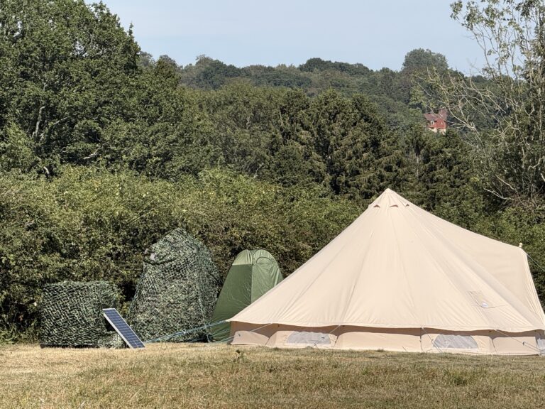 Hidden in Plain Sight: Building Our Off-Grid Glamping Corner